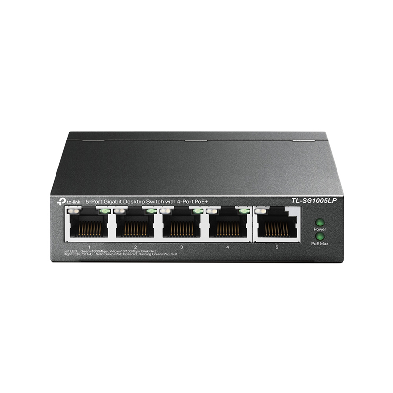 سوئیچ شبکه 5 پورت تی پی لینک مدل TL-SG1005LP