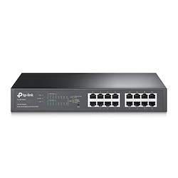 سوئیچ شبکه 16 پورت POE تی پی لینک مدل TL-SG1016PE