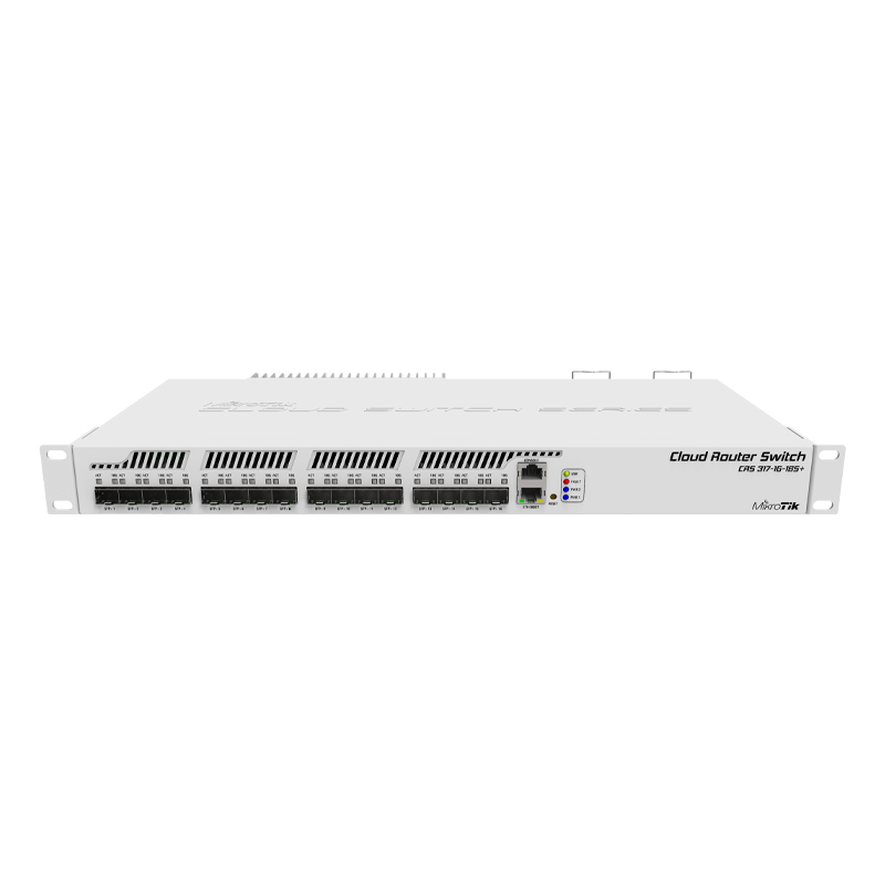 روتر سوئیچ 16 پورت میکروتیک مدل CRS317-1G-16S+RM