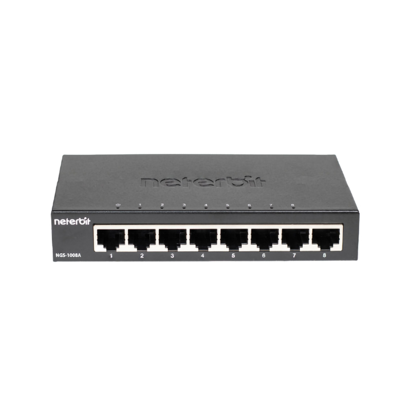 سوئیچ شبکه 8 پورت گیگابیتی نتربیت مدل NGS-1008A
