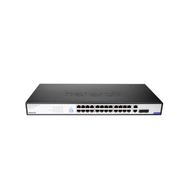 سوئیچ شبکه 24 پورت +PoE نتربیت مدل NGS-F1028P-A