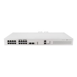 سوئیچ شبکه 16 پورت میکروتیک مدل CRS418-8P-8G-2S-RM