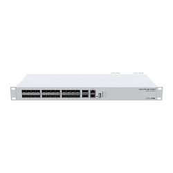 سوئیچ شبکه 24 پورت میکروتیک مدل CRS326-24S-2Q-RM
