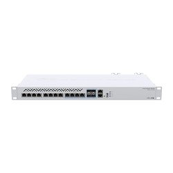 سوئیچ شبکه 8 پورت میکروتیک مدل CRS312-4C-8XG-RM