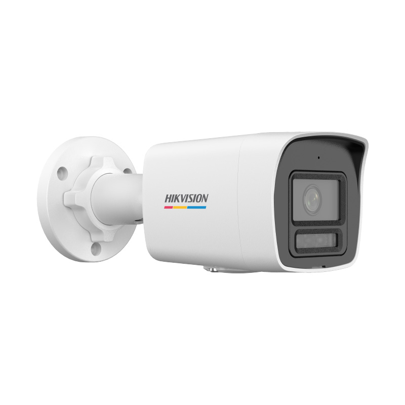 دوربین مداربسته هایک ویژن مدل DS-2CD1067G2H-LIUF به رنگ سفید به راست چرخیده