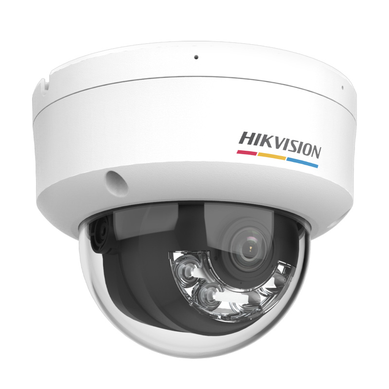 دوربین تحت شبکه هایک ویژن DS-2CD1147G2H-LIU که لنز آن به سمت راست چرخیده است
