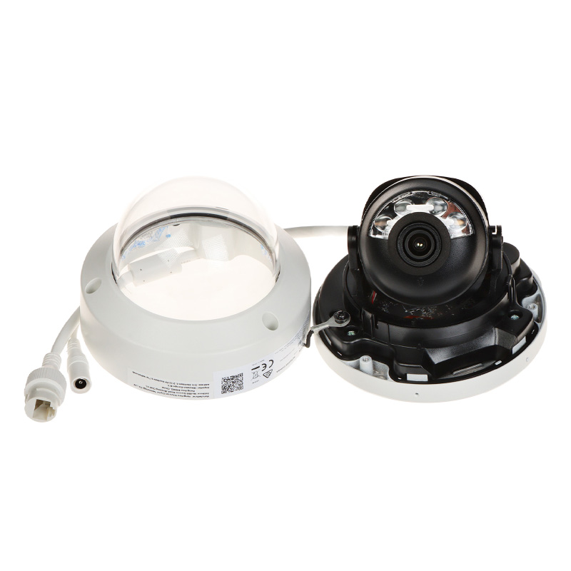 دوربین مداربسته هایک ویژن DS-2CD1167G2H-LIUF که قاب و لنز آن از هم جدا شده است