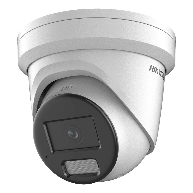 دوربین مداربسته هایک ویژن مدل DS-2CD2327G2-L که لنز آن به سمت چپ چرخیده است