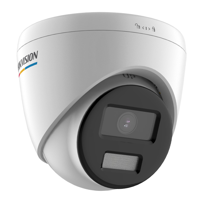 دوربین مداربسته هایک ویژن DS-2CD1357G0-L که لنز آن به سمت راست چرخیده است