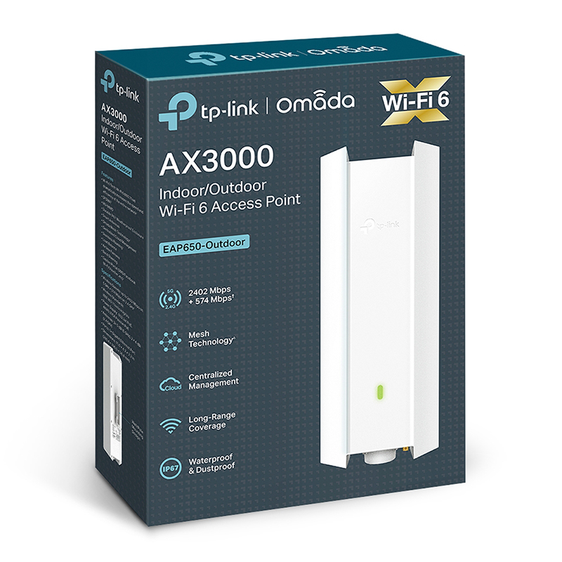 جعبه اکسس پوینت بیسیم تی پی لینک مدل EAP650-Outdoor