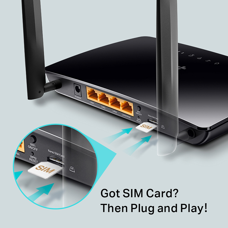تصاویر مودم بیسیم دو بانده 4G LTE تی پی لینک مدل Archer MR200