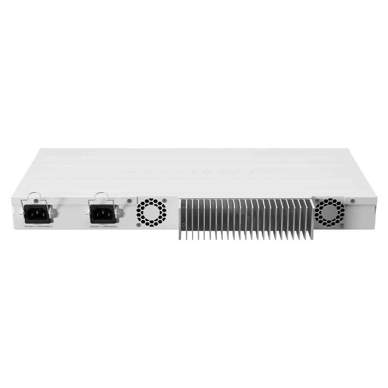 نمای پشت روتر میکروتیک مدل CCR2004-1G-12S+2XS