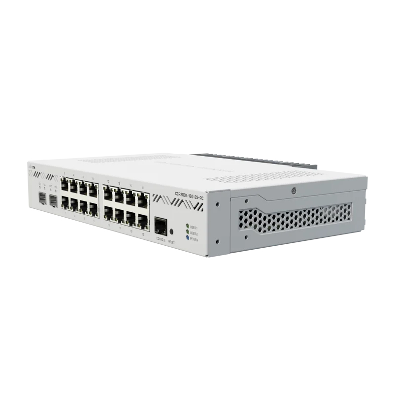 روتر میکروتیک مدل ccr2004-16g-2s-pc