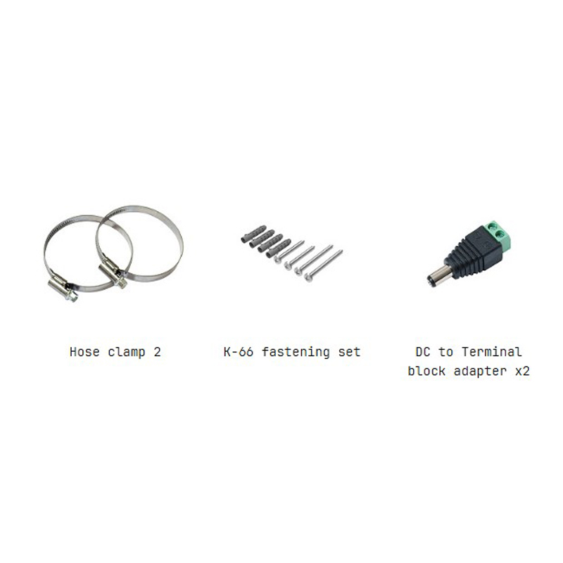 محتویات جعبه سوئیچ شبکه 16 پورت میکروتیک مدل CRS318-16P-2S-OUT-netPower 16P