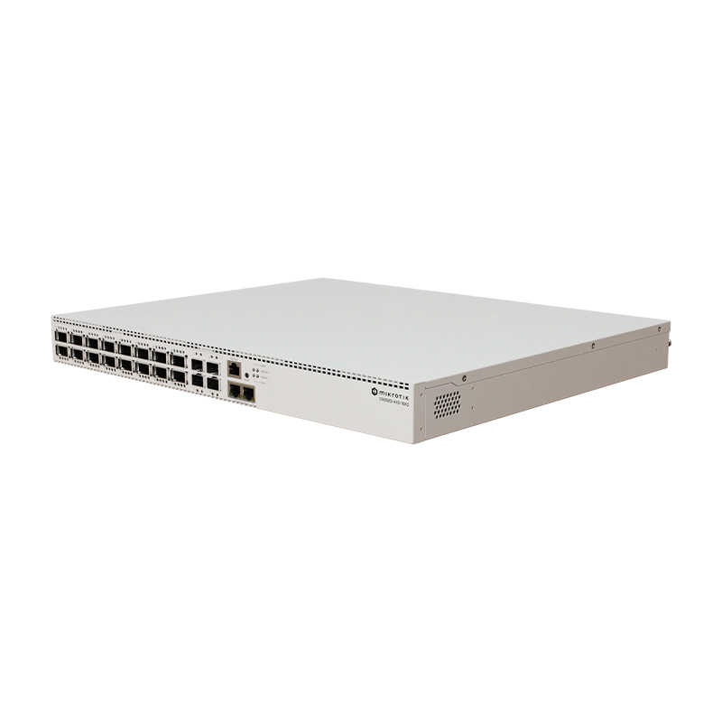 سوئیچ شبکه 20 پورت میکروتیک CRS520-4XS-16XQ-RM